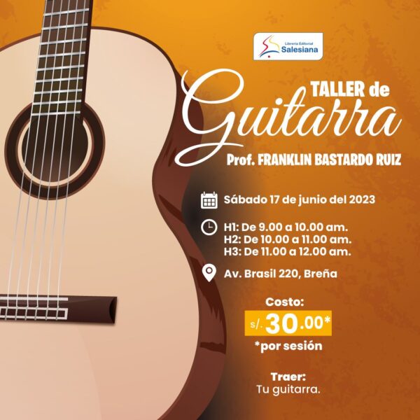 Taller de Guitarra - Librería Salesiana