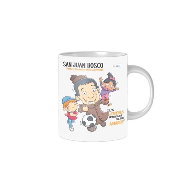 Taza Sublimada "San Juan Bosco" – Personalizable