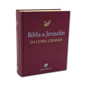 Biblia de Jerusalen en letra grande